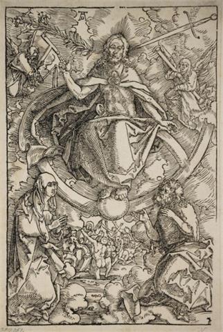 Albrecht Dürer (1471-1528), Das Jüngste Gericht, Holzschnitt