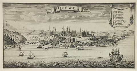 Kupferstecher des 17. Jahrhunderts, Quebec