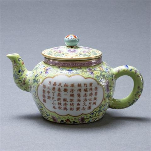 Teekanne, China, 20. Jahrhundert
