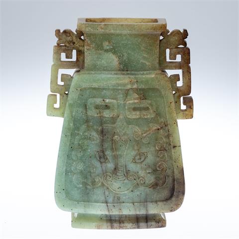 Jade-Vase China, Anfang 20.