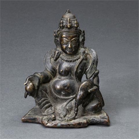 Seltene Jambhala Figur, Tibet, 19. Jahrhundert