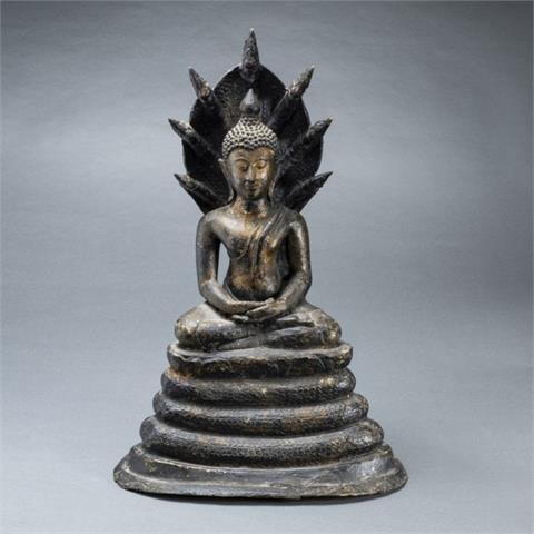 Naga Buddha, Thailand, 19. / 20. Jahrhundert