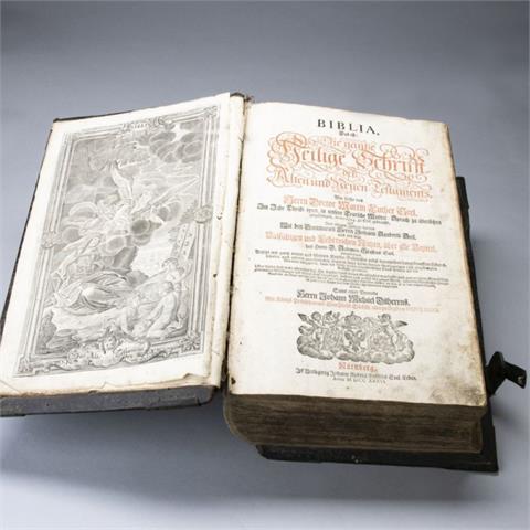 Biblia. Nürnberg, 1736.
