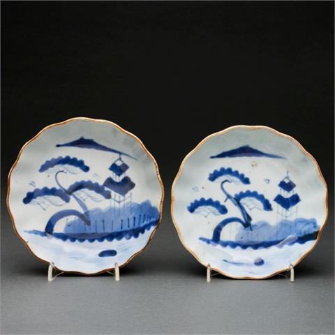 Zwei Schalen, Japan, wohl 19. Jahrhundert