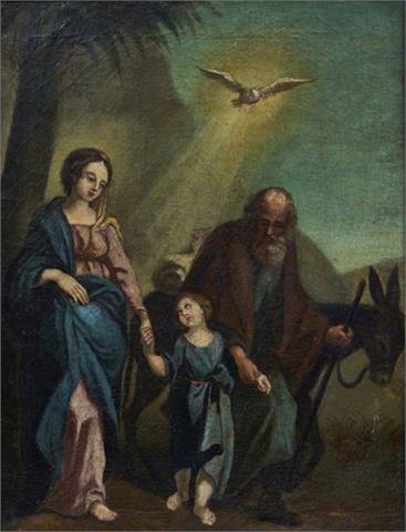 Künstler des 18. Jahrhunderts - Die Heilige Familie