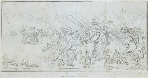 Kupferstecher des 19. Jahrhunderts, Die Schlacht bei Issos