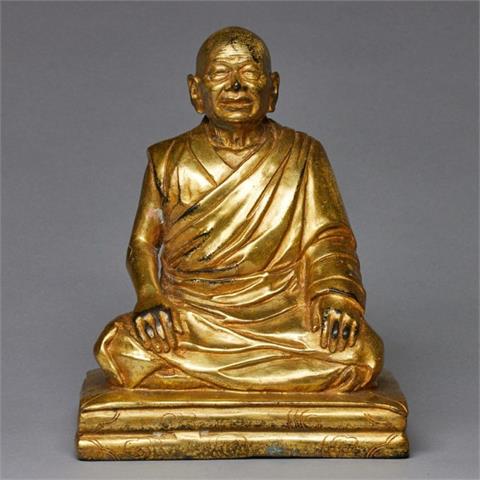 Meditierender Priester, Tibet, Anfang 20. Jahrhundert