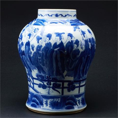Balustervase / Weinkrug, China, Qing Dynastie, um 1900