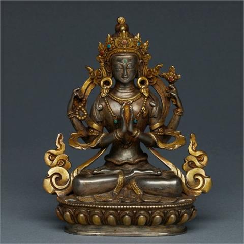 Avalokiteshvara, Tibet, Anfang 20. Jahrhundert
