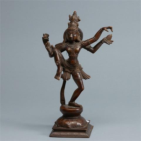 Tanzende Shiva, Indien, 20. Jahrhundert