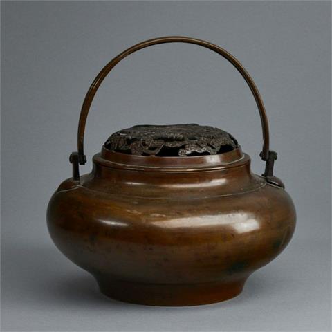 Wärmebehälter / Räuchergefäß, China, Qing Dynastie, um 1900