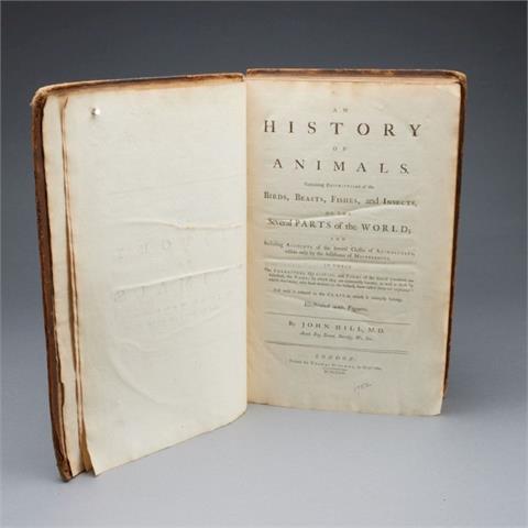 An History of Animals, John Hill, London 1752