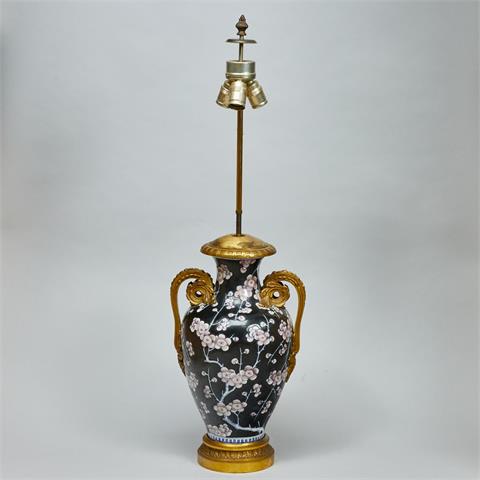 Export Vasenlampe, China / Deutschland, 19. Jahrhundert