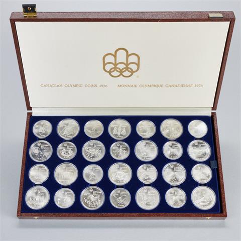 Canadian Olympic Silver Coins 1976