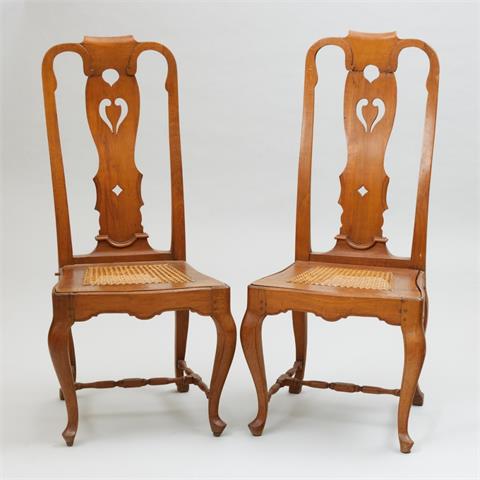 Paar Barock Stühle