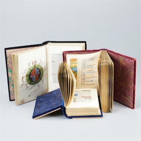 Montserrat-Kollektion 3 Faksimiles der Handschriften Ms. 58, 66 und 851 aus der Bibliothek des Klosters Montserra