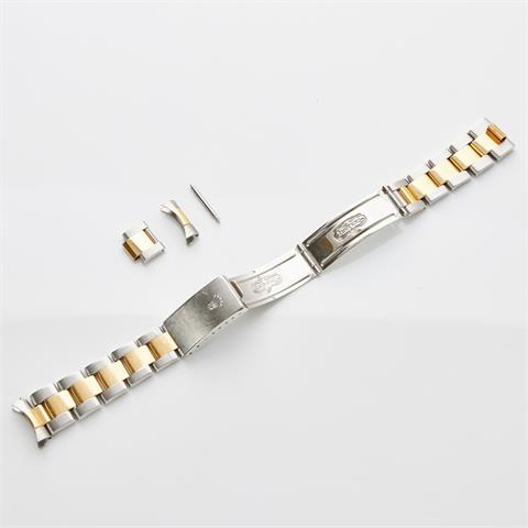 Rolex- Oysterarmband in Stahl-Gold