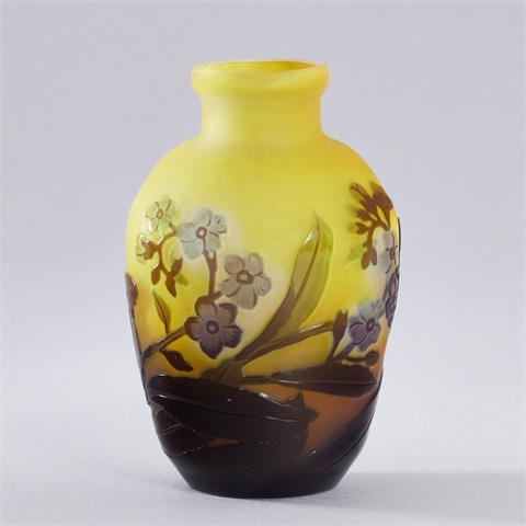 Kleine Vase. Émile Gallé, Nancy 1902-1904.