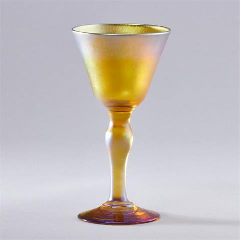 Kelchglas - sog. Favrile Glas. Louis Comfort Tiffany, um 1900.