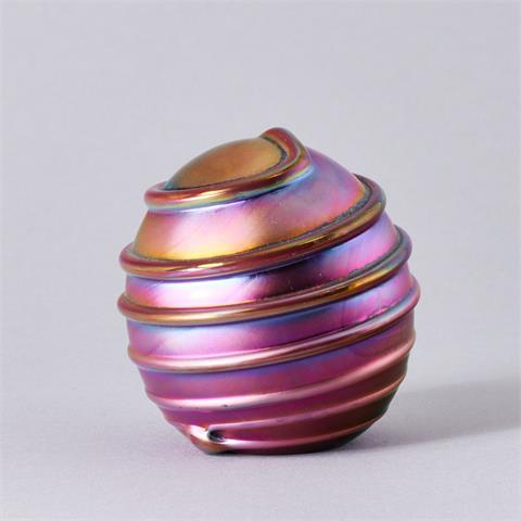 Paperweight "Spiral" - Peter Vizzusi. MAGIC SANDS GLASS STUDIO Peter Vizzusi, Aptos Kalifornien USA.