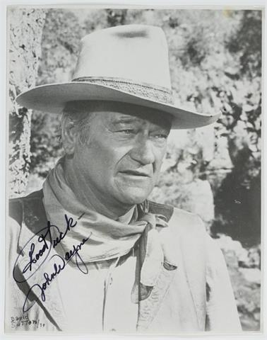 Autogramm - John Wayne