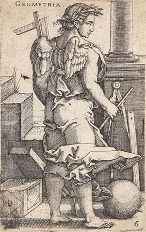 Hans Sebald Beham 1500 - 1550, Geometria
