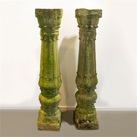 Paar Säulen, Frankreich, 19. Jahrhundert