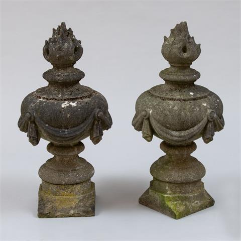 Paar Ziervasen, wohl zweite Hälfte 19. Jahrhundert