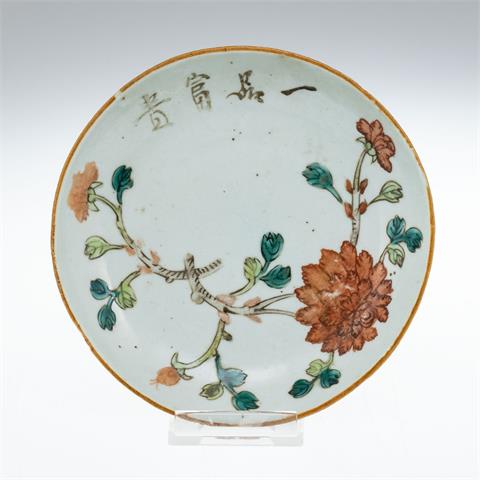 Teller, China, wohl 18. Jahrhundert