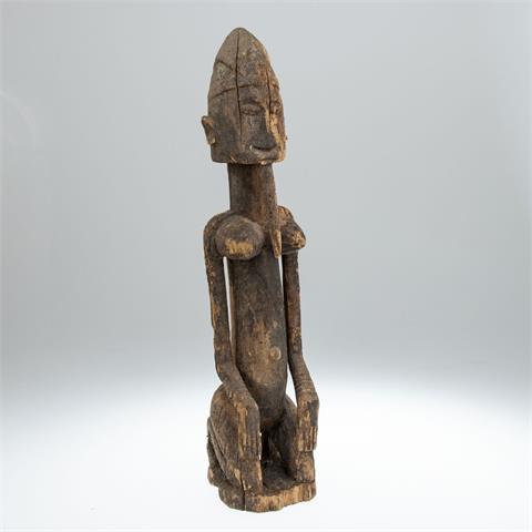 Weibliche knieende Figur, Dogon, Westafrika