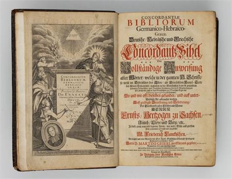 Concordantiae Bibliorum Germanico-Hebraico-Graecae