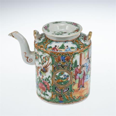 Teekanne, China, Kanton, zweite Hälfte 19. Jahrhundert