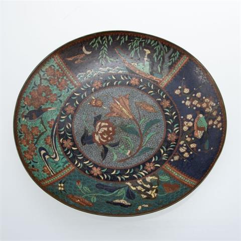 Cloisonné-Schale, China oder Japan, um 1900